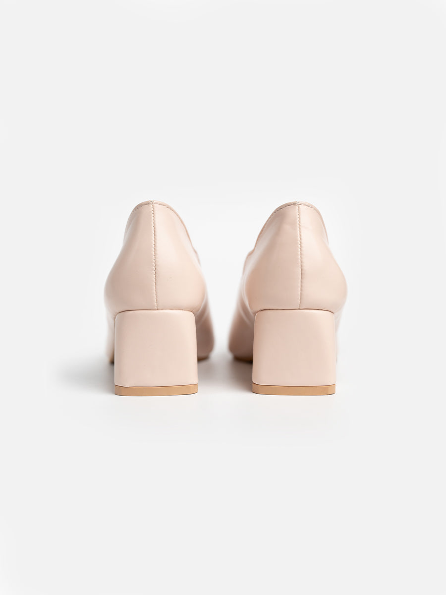 Clover Scallop Pointed Heels