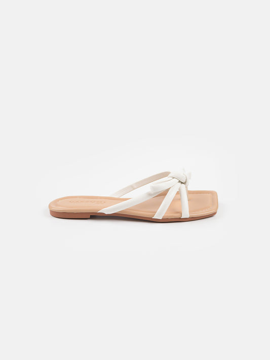 Ailee Knot Flat Sandals